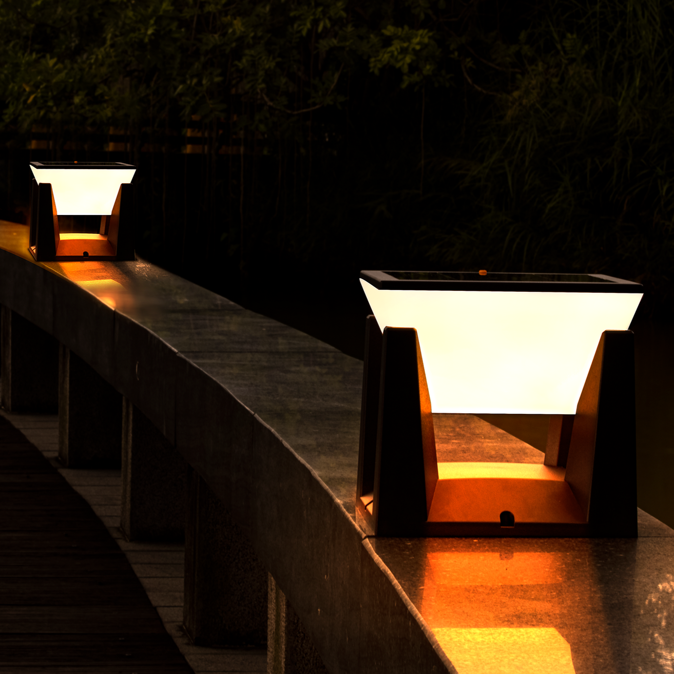 Illuminate Your Outdoors with SolarPath™ Lanterns