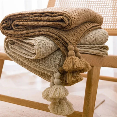 Nordic Knit Blankets